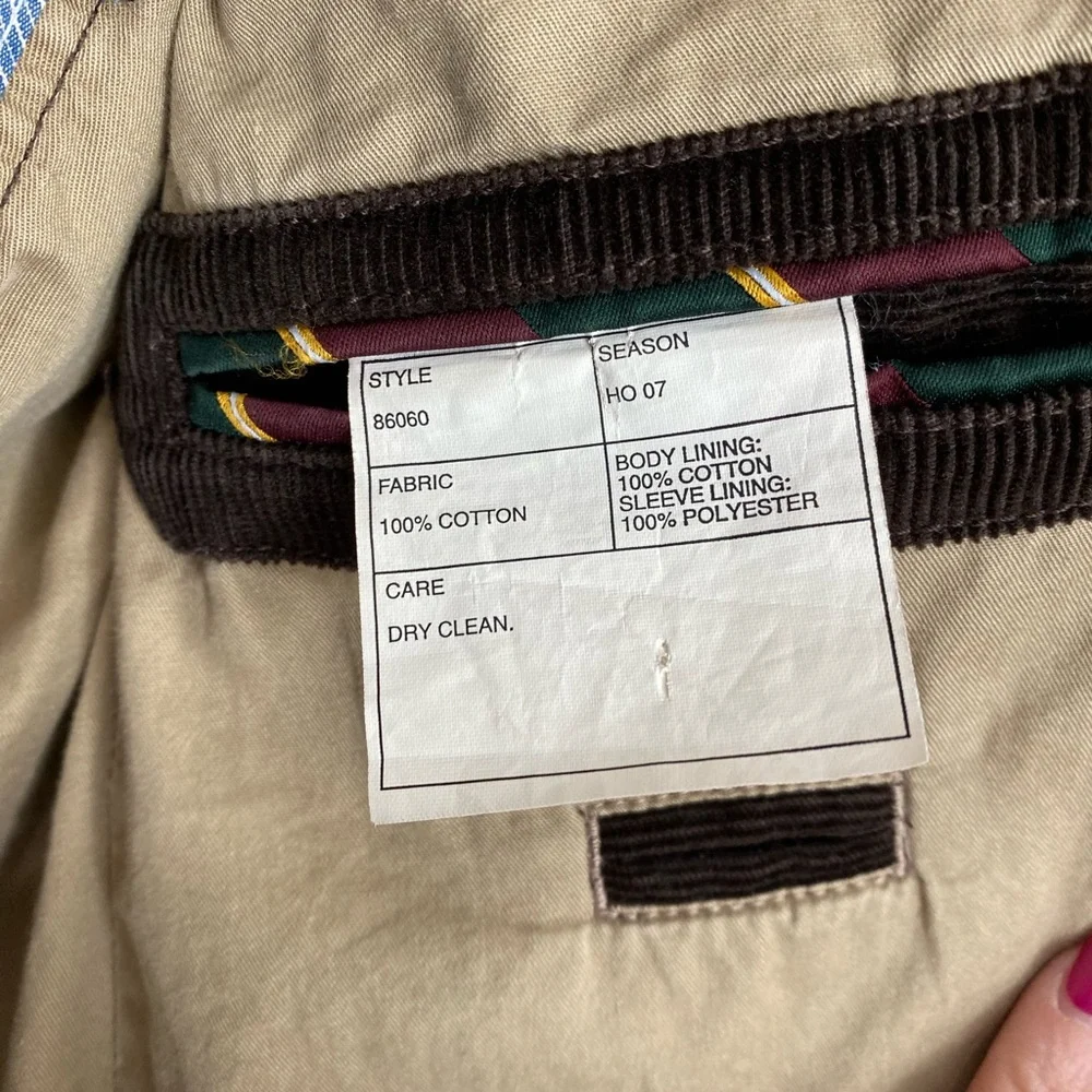 🪵J. Crew Men’s Vintage Brown Corduroy Blazer, Large🪵